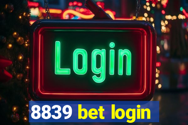 8839 bet login